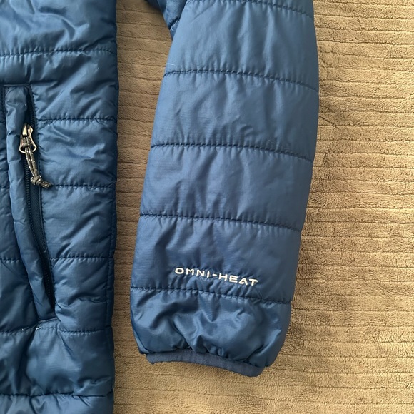 Men’s Columbia White Out II Omni-Heat Insulated Warm Puffer Jacket Size Small - Picture 2 of 12